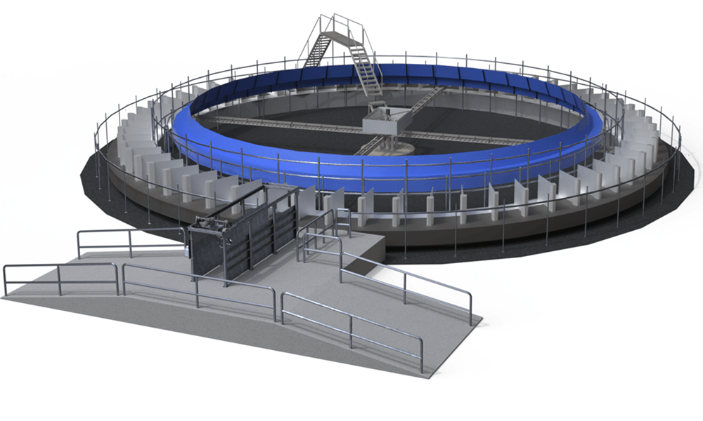 Advanced Milking Parlor Structure Designed for 300-Cow/Hour Operations