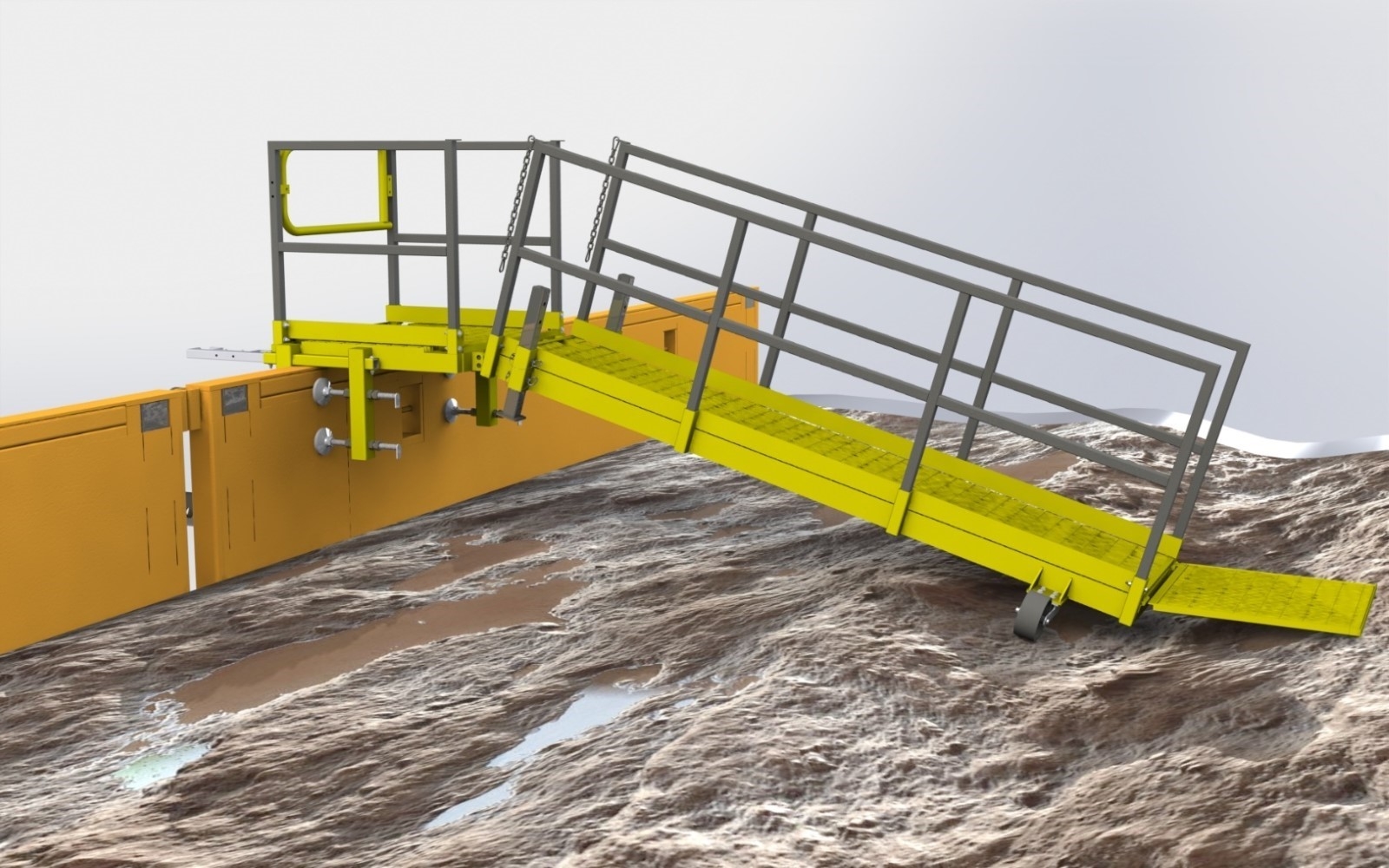 Designing an Efficient and Movable Walkway for Trench Safety