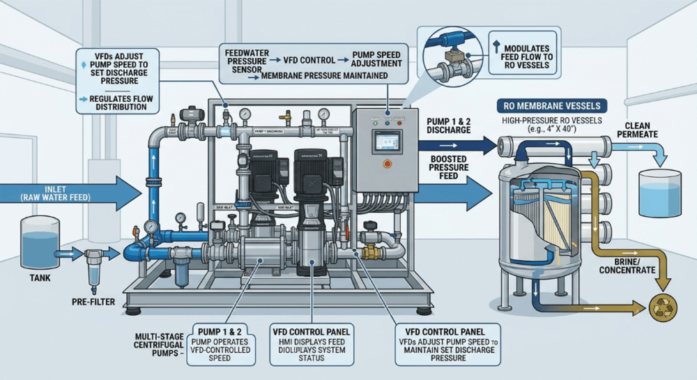 RO Booster Pump Skid: How It Works and When You Need One