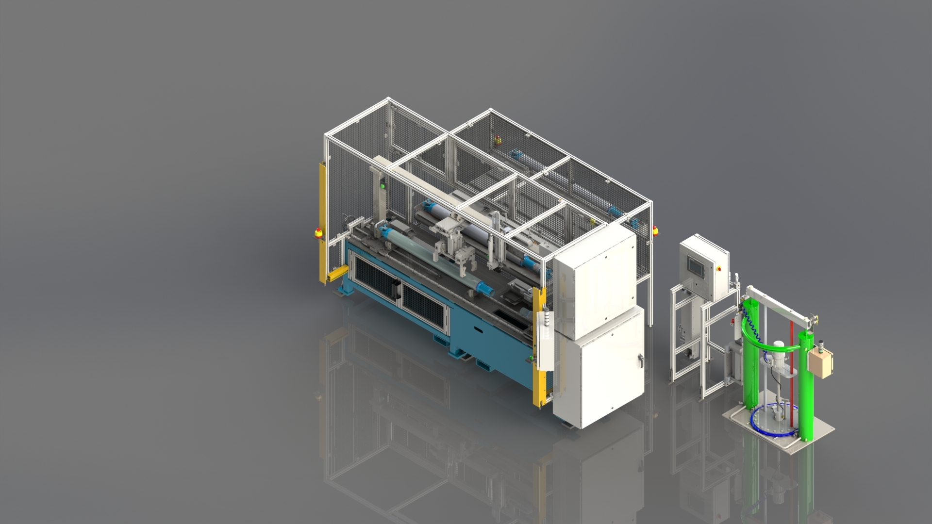 Automated Greasing & Pressing Machine Design